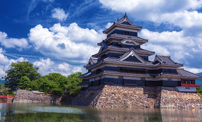 国宝松本城